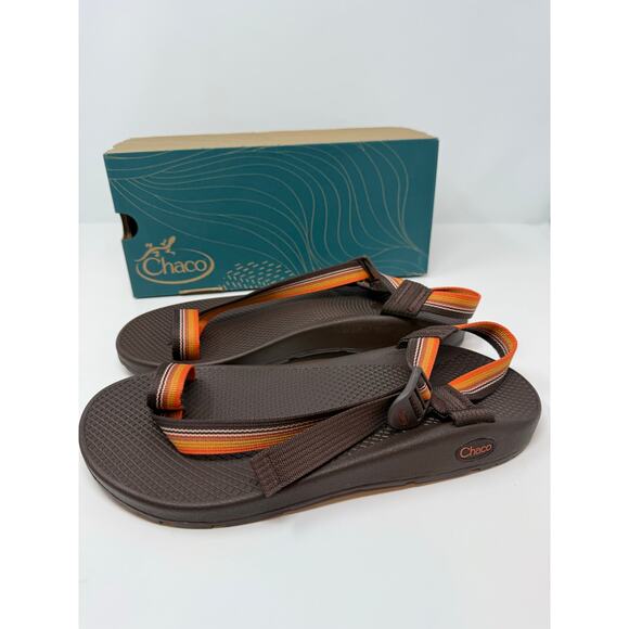 Chaco Sandals Men's Size 10 Bodhi Java Maroon Flip Flop Sandals Summer Footwear